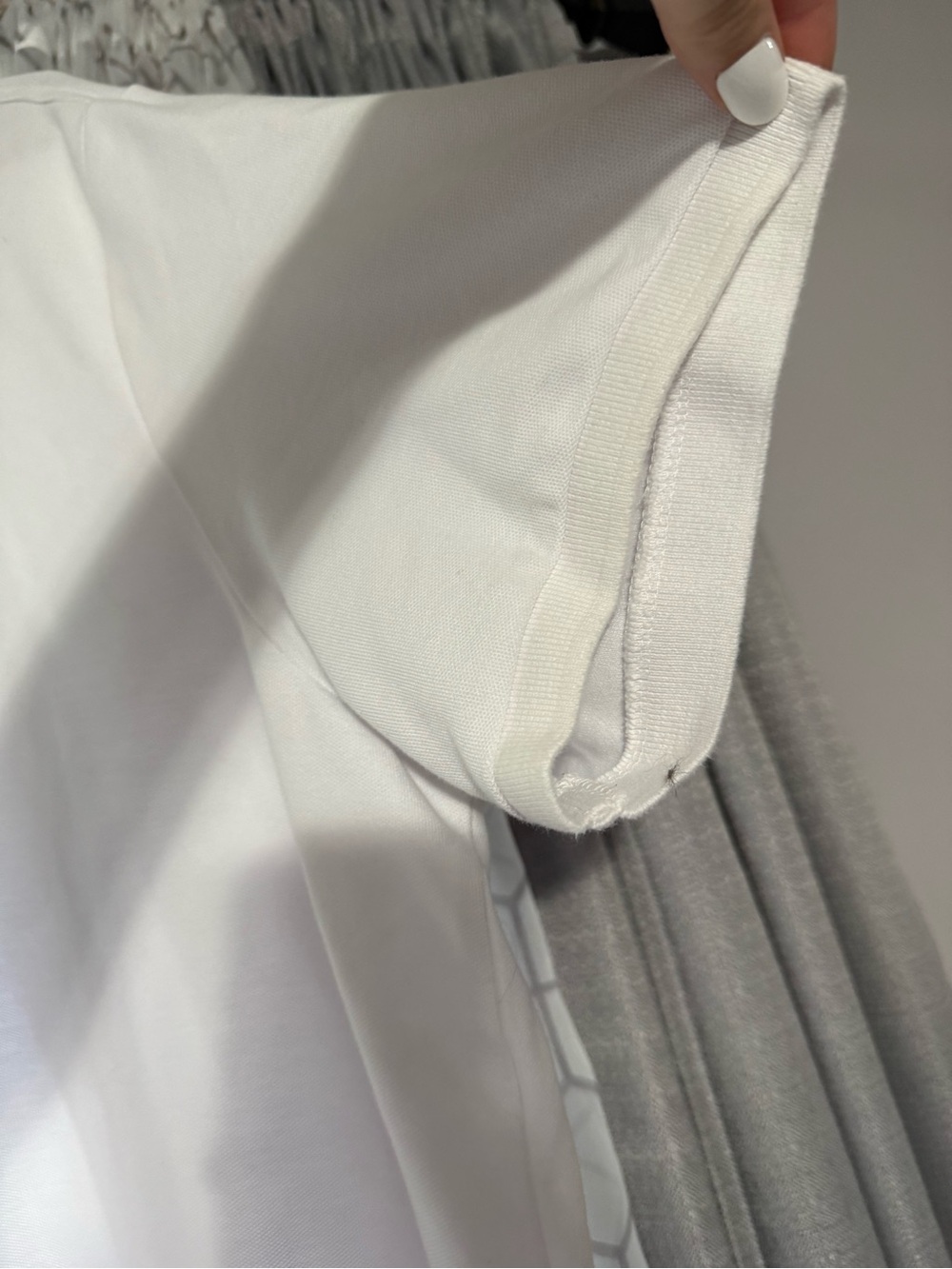 Polo by Ralph Lauren White Polo with Navy Pony Logo - Picture 7 of 9